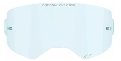 Плака за мотокрос очила ALPINESTARS SUPERTECH CLEAR BLUE