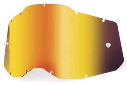 Πλάκα γυαλιού 100% Gen2 Racecraft2; Accuri2; Strata2 - κόκκινος καθρέφτης