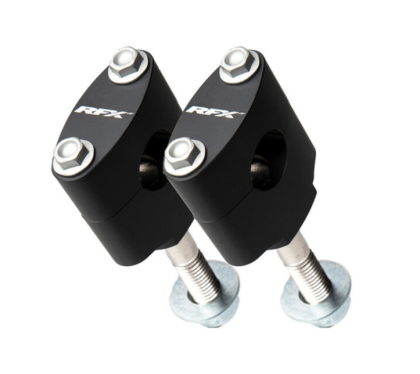 Kit de montare ghidon RFX Race 22,2 mm (negru)