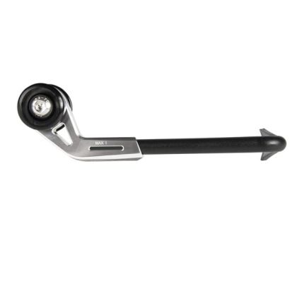 Safety lever BARRACUDA LEVER PRO-TECT B-LUX SILVER
