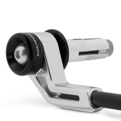 Safety lever BARRACUDA LEVER PRO-TECT B-LUX SILVER