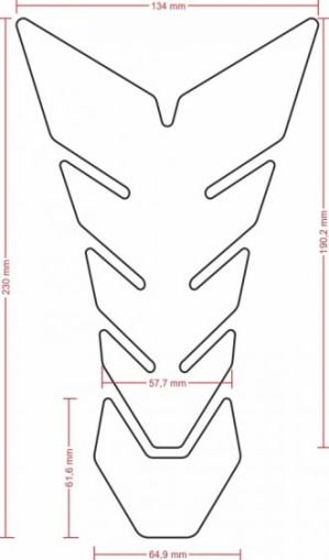 ONEDESIGN CGBE16P/PR3488 Tank Protector