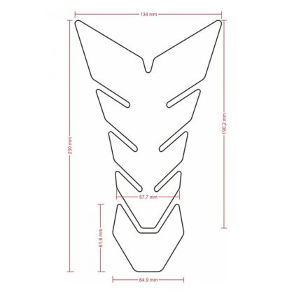 ONEDESIGN CGBE17P/PR3494 Tank Protector