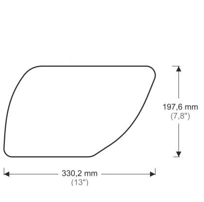 Tank protector SUZUKI V STROM 1000 HDR257/PR3423