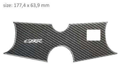 Προστατευτικό τριών επιβατών PPSH15P/PR3172 HONDA CBR 600 από 1990-1994.