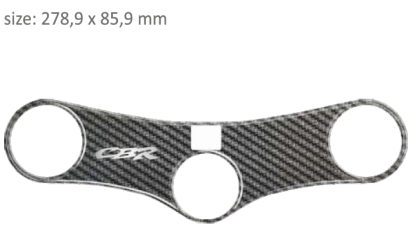 Protector pentru trei pasageri PPSH24P/PR3181 HONDA CBR 900 2000-2003.