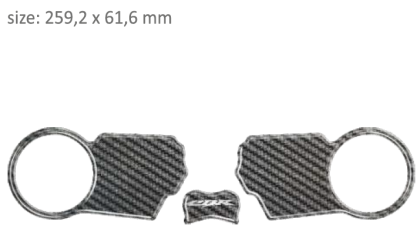 Protector pentru trei pasageri PPSH25P/PR3182 HONDA CBR 1000 2004-2007.