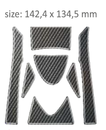 Προστατευτικό τριών επιβατών PPSK3P/PR3160 KAWASAKI ER6N 2012-2014.