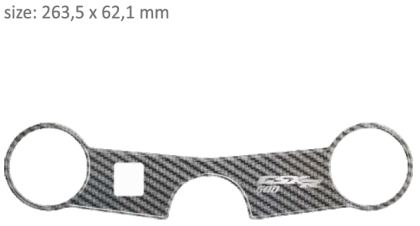 Προστατευτικό για PPSS17P/PR3200 τριών επιβατών SUZUKI GSXR 600 2004-2005.