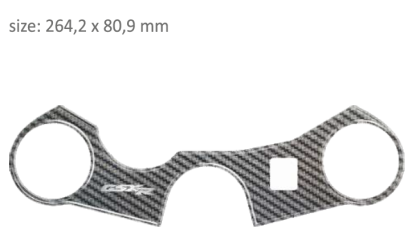 Προστατευτικό τριών επιβατών PPSS21P/PR3204 SUZUKI GSXR 600-750 2006-2014.