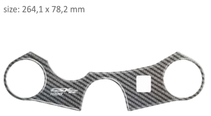 Προστατευτικό τριών επιβατών PPSS25P/PR3208 SUZUKI GSXR 1000 2007-2008.