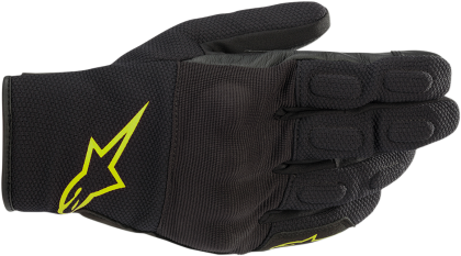 Mănuși ALPINESTARS S-MAX DRYSTAR NEGRU/GALBEN