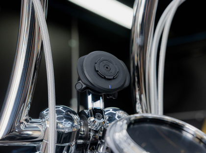 Sistem de montare QUAD LOCK Pro Chrome pentru ghidon