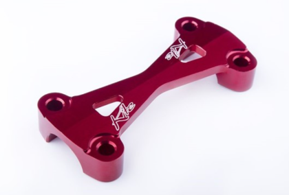 Скоба за кормило KITE UPPER BAR CLAMP 28 Red