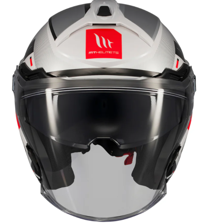 Cască scuter MT COSMO SV SILENCE A2 GRI LUCIOS