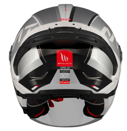 Cască scuter MT COSMO SV SILENCE A2 GRI LUCIOS