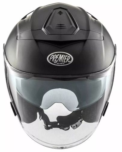Scooter helmet Premier JT5 U9BM MATT BLACK