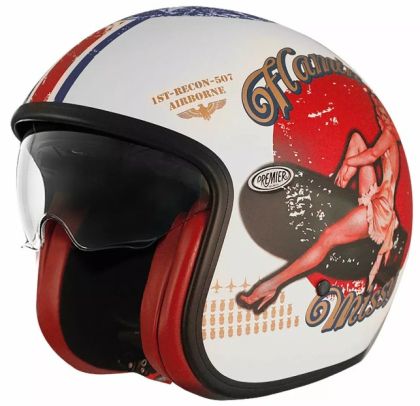 Casca de scuter Premier Vintage Pin Up 8BM
