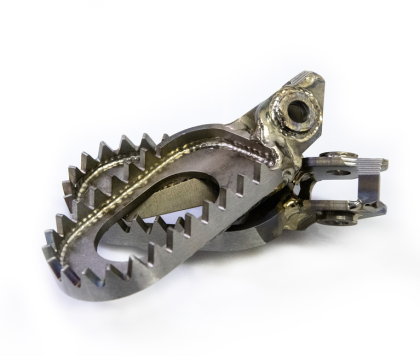 Scărițe de picior Steps RFX Factory din titan pentru CR 125R/250R 02-07 / CRF 250R/450R