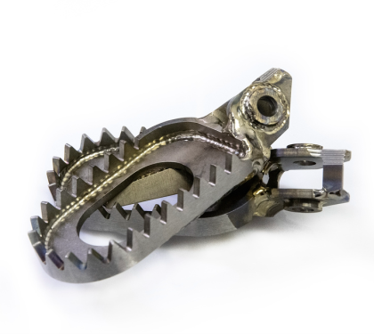 RFX Factory Titanium Footrests Yamaha/Fantic Steps