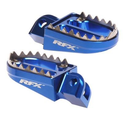 Steps RFX Pro Series 2 Footrests Blue