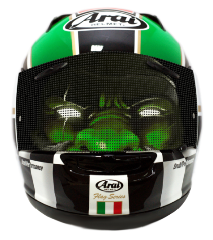 Αυτοκόλλητο κράνους/προσωπίδας OV6P