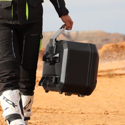 Страничен куфар за мотор Shad Terra Черен TR36 Ляв