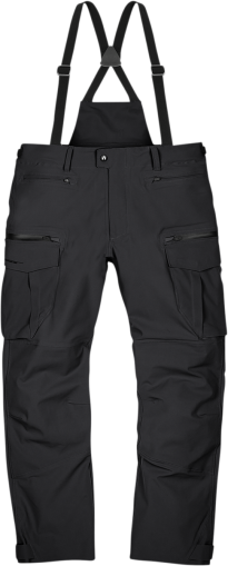 Pantaloni moto textile ICON STORMHAWK WP PANTALONI - NEGRI