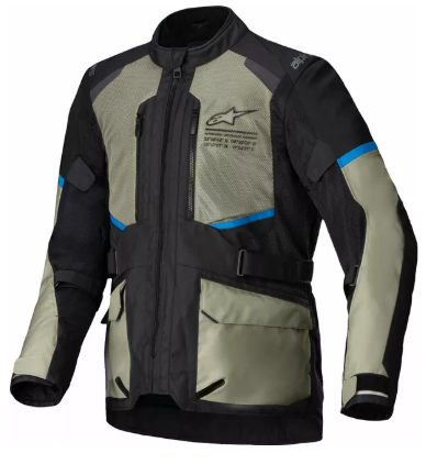 Текстилно мото яке ALPINESTARS ANDES AIR BLK/GRY/BLUE
