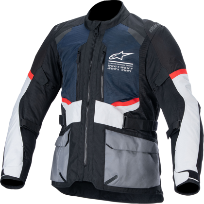 Textile motorcycle jacket ALPINESTARS ANDES AIR Drystar® BLUE/GRAY