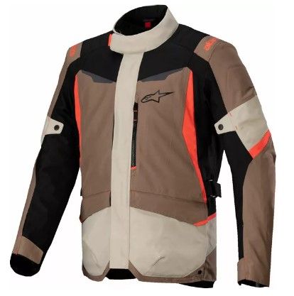 ALPINESTARS ST-1 WP Textile μπουφάν μοτοσικλέτας KHAKI/SAND/BLK/RD