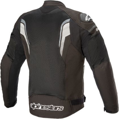Textile motorcycle jacket ALPINESTARS T-GP PLUS R V3 AIR BLACK/WHITE/DARK GRAY