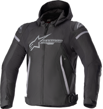 Textile motorcycle jacket ALPINESTARS Zaca Waterproof BLACK/GREY