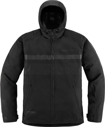 Υφασμάτινο μπουφάν μοτοσικλέτας ICON PDX3 CE - BLACK