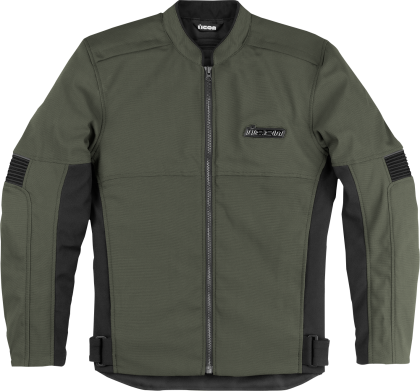 Υφασμάτινο μπουφάν μοτοσικλέτας ICON SLABTOWN CE GN