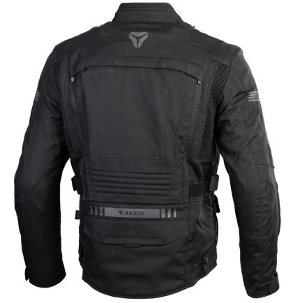 Textile motorcycle jacket SECA STRADA EVO black