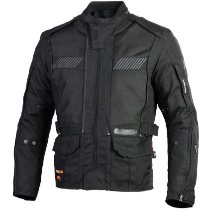 Textile motorcycle jacket SECA STRADA EVO black