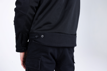 Textile jacket JOHN DOE Aero Mesh BLACK