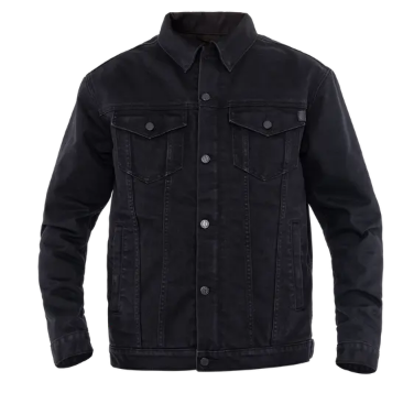 Textile jacket JOHN DOE MAVERICK RAW BLACK
