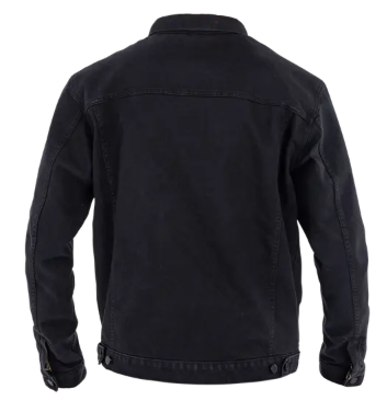 Textile jacket JOHN DOE MAVERICK RAW BLACK