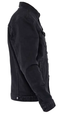 Textile jacket JOHN DOE MAVERICK RAW BLACK