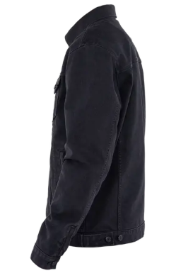Textile jacket JOHN DOE MAVERICK RAW BLACK
