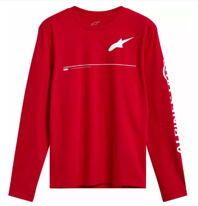 T-shirt ALPINESTARS CSF COMMITTED RED