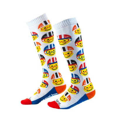 Thermal socks O'NEAL PRO MX EMOJI RACER MULTI 2020