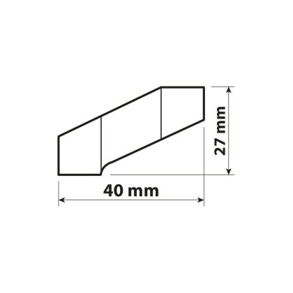 Prelungire oglindă - filet M10 stânga - 90539