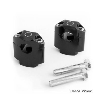 Universal handlebar clamps 28mm BARRACUDA