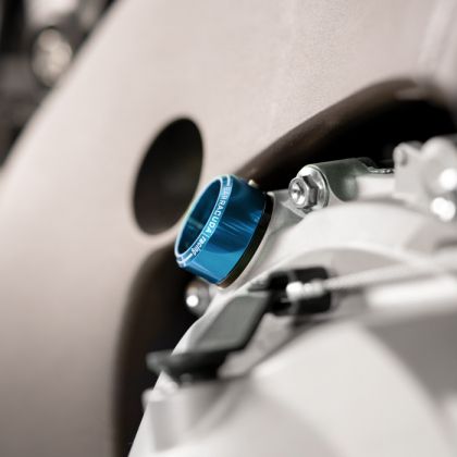 Έγχρωμο εξάρτημα για BARRACUDA OIL SAMPLE Ø28 ΜΠΛΕ