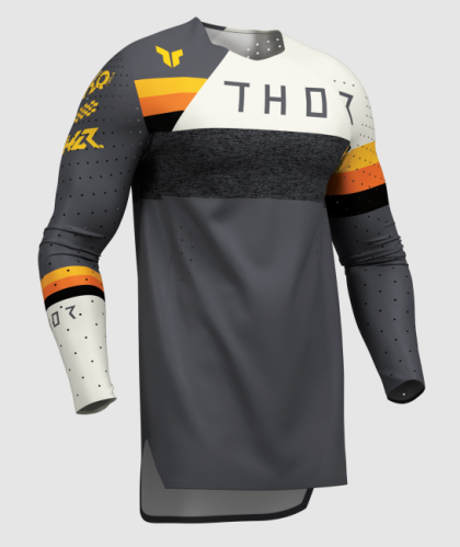 Мотокрос джърси THOR SPORTMODE LEAGUE CHAR/WHT