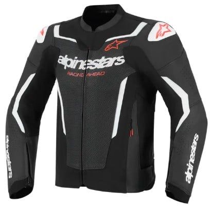 Кожено яке ALPINESTARS GP FORCE V2 AIR BK/WHT