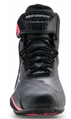 Women's motorcycle boots ALPINESTARS STELLA FASTER-4 DS BLACK/GRAY/CORAL